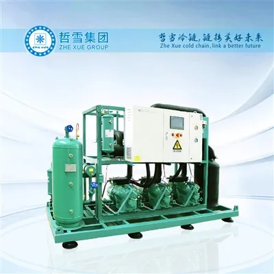 2-Racks de compressores de pistão semi-herméticos de estágio