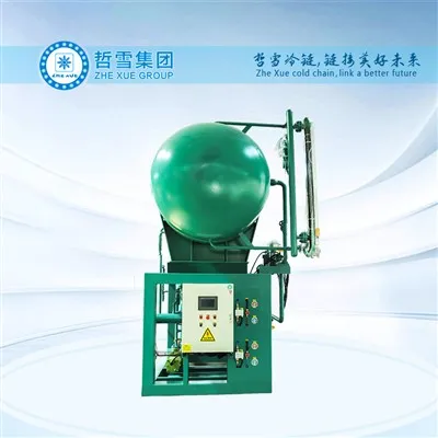 Unidade de condensação de bomba de barril para resfriamento industrial