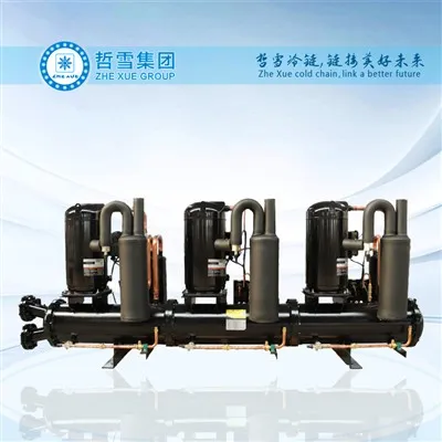 Unidade de condensação de rolagem tipo industrial